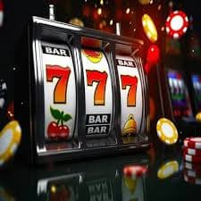 Layar permainan slot online vibrant di prabujitu